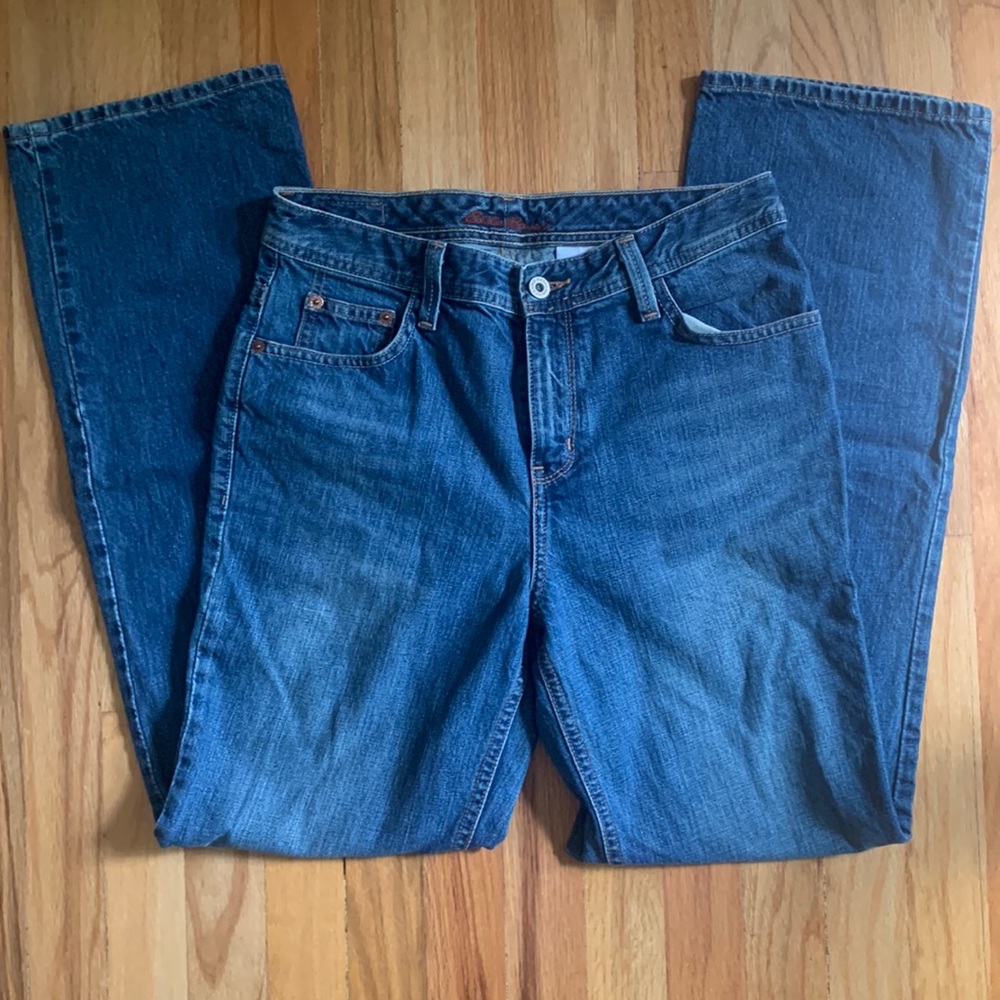 vintage eddie bauer straight leg jeans!